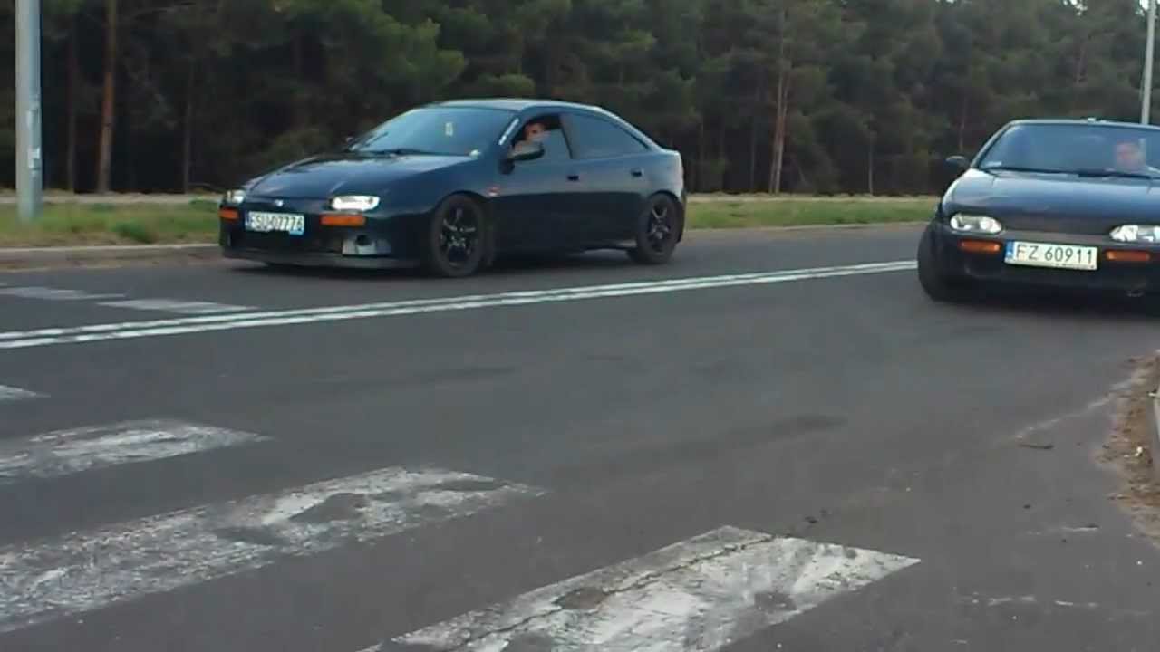 Nissan 100nx gti vs mazda 323 2.5 v6