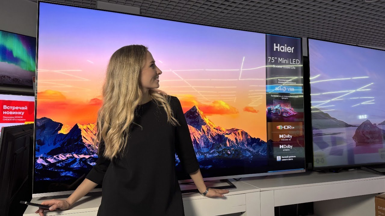 ОБЗОР телевизора Haier 75 Mini LED: стоит ли брать?