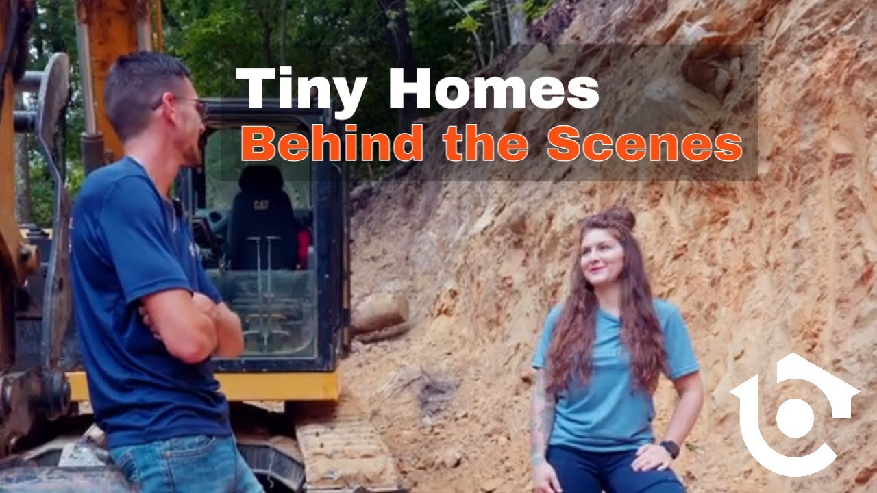 How We Buillt on a Steep Mountainside | Tiny House Treehouse Foundation