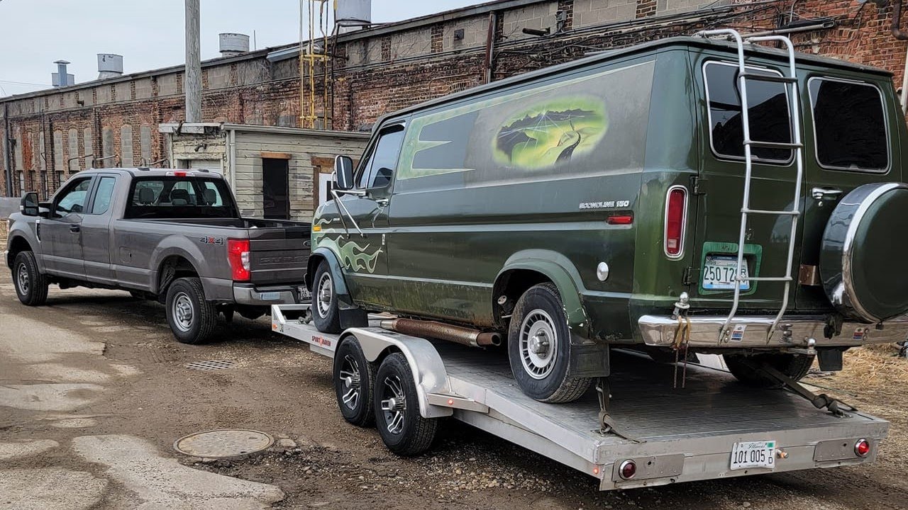 Time Capsule 1976 Ford Econoline Custom Van