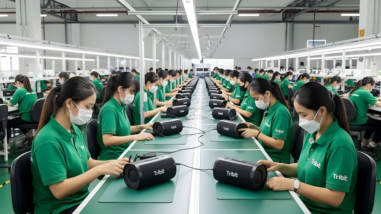 Inside the Tribit Speakers Factory: How Tribit Bluetooth Speakers Are Made (Full Process)