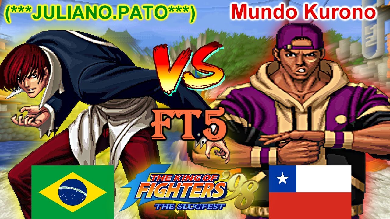 KOF 98 - (***JULIANO.PATO***) vs Mundo Kurono FT5
