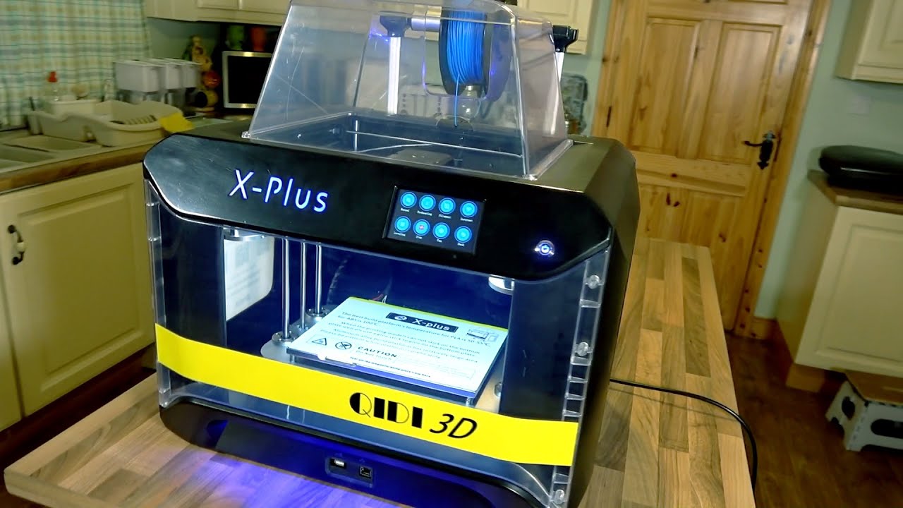 QIDI X Plus Unboxing   Setup and First Print