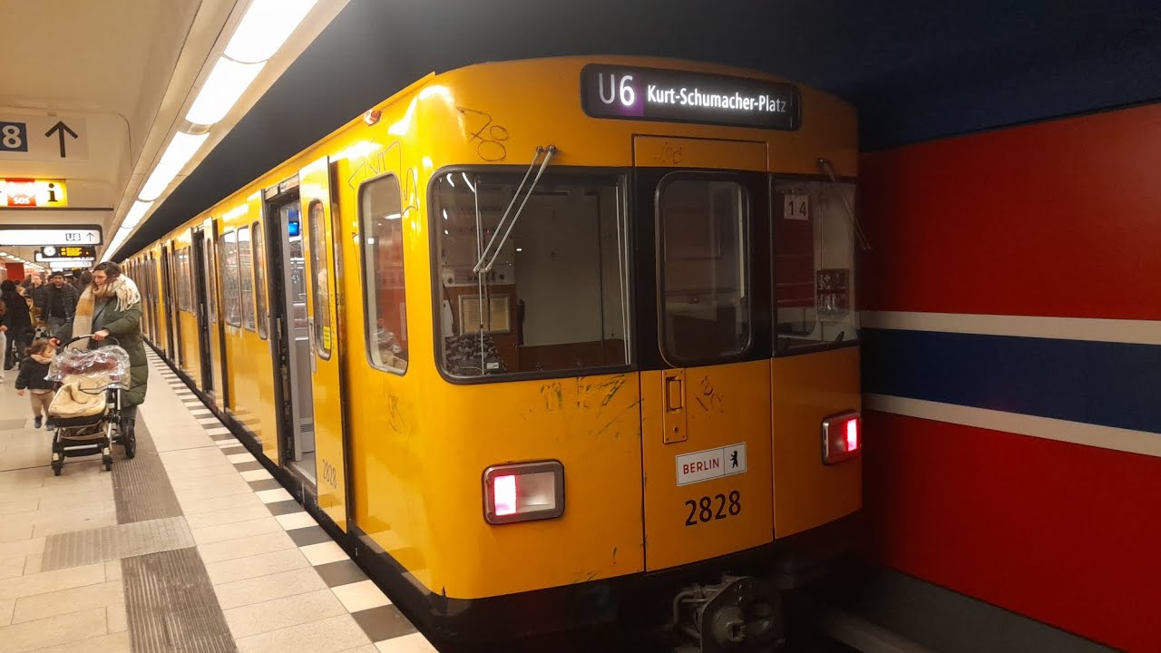 Mitfahrt in der kompletten U9 von Rathaus Steglitz bis Osloer Straße im F87 2828