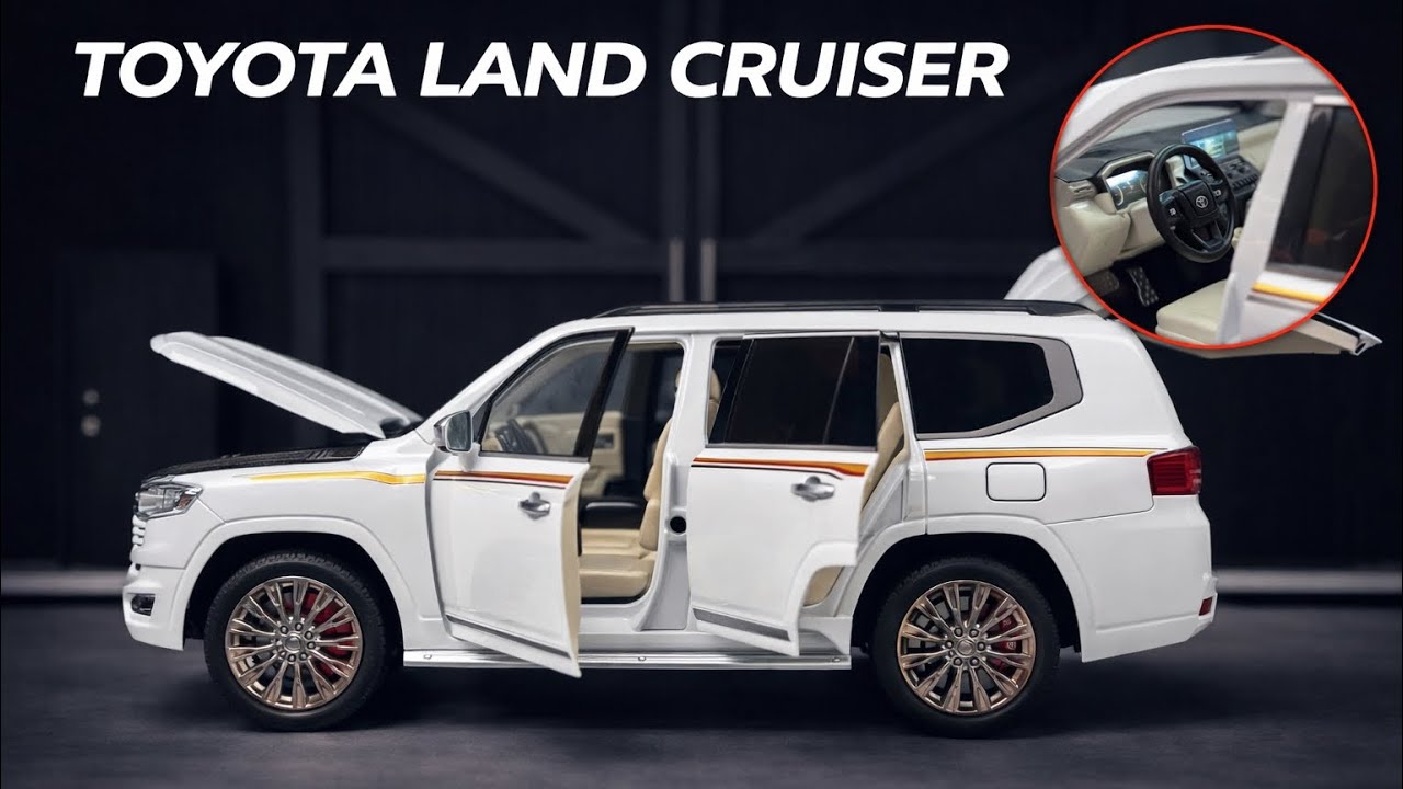 Toyota Land Cruiser 1:18 Scale Unboxing | INSANE Details & Full Interior Review!