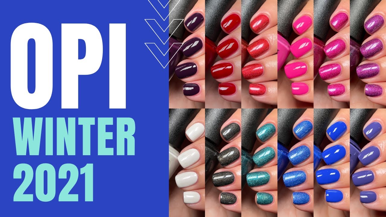 OPI Winter/Holiday 2021 