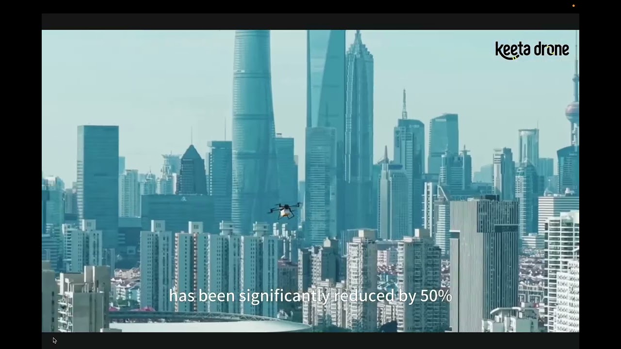 Medical Drone used in Shanghai hospital