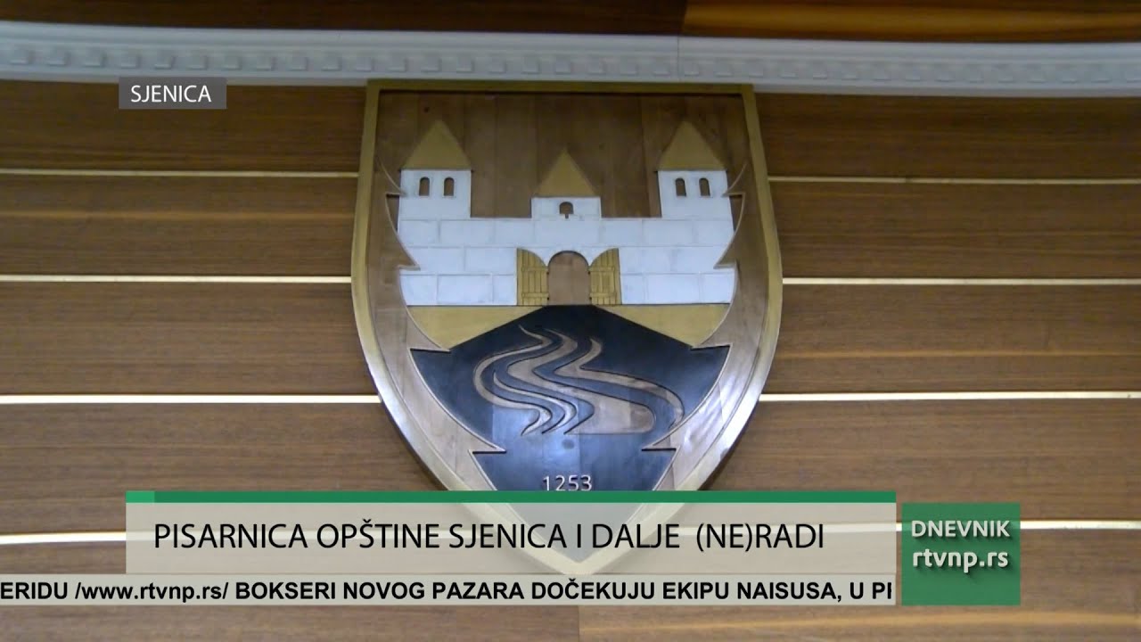 Pisarnica Opštine Sjenica (ne)radi