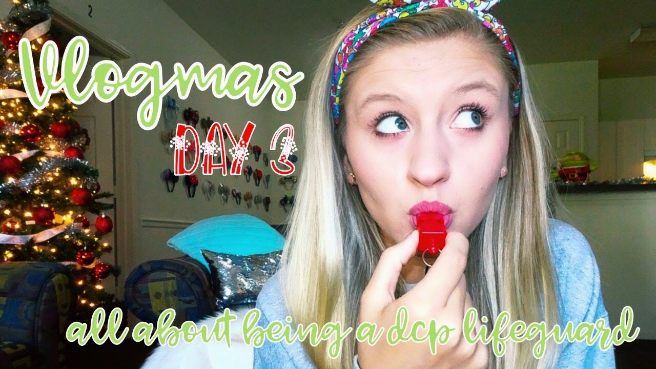 Everything You Need to Know About Being a DISNEY LIFEGUARD // VLOGMAS DAY 3