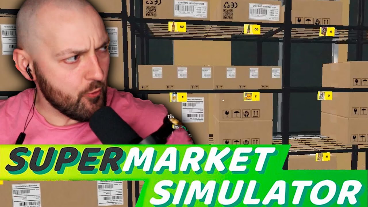 Varastonhyllyt notkuvat uusia tuotteita  - Supermarket Simulator
