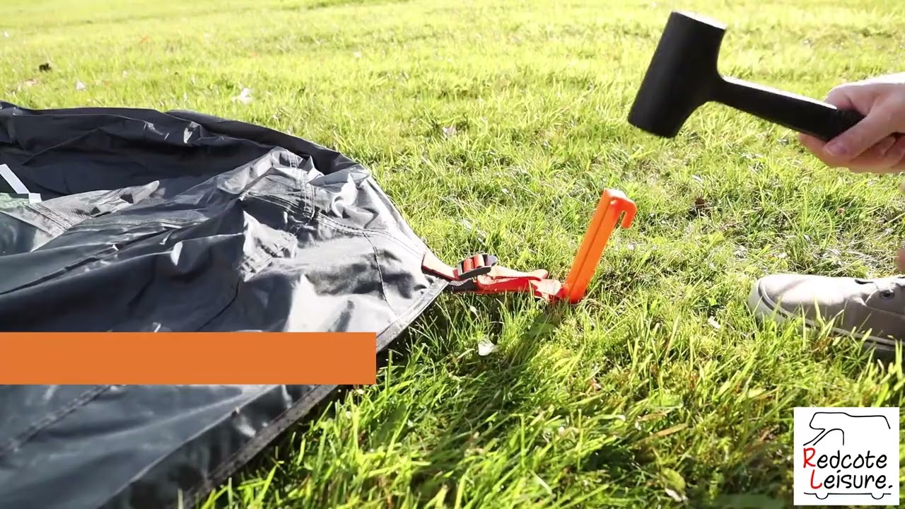 Vango Sherwood 400XL Tent 4 verth tent with intergrated front awning