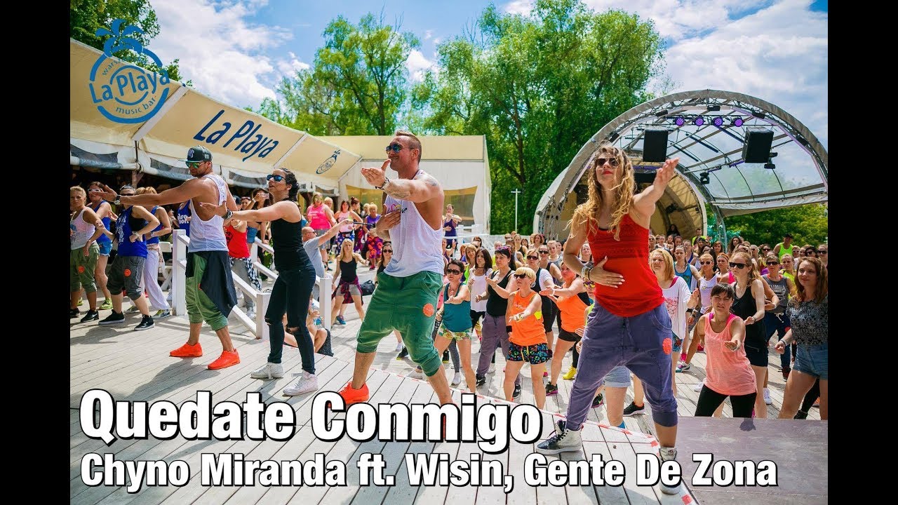 QUEDATE CONMIGO | Chyno Miranda ft. Wisin, Gente De Zona | Kasia Gnich & Stefan Jakóbczyk | Zumba