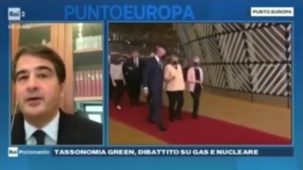 Intervento a “Punto Europa” su Rai 2 - Caro bollette e dibattito su gas o nucleare