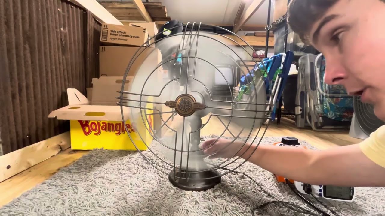 1940s GE 16 inch vortalex fan