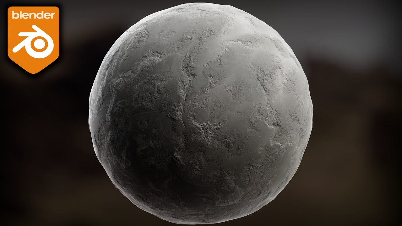 Procedural Smooth Rock Material (Blender Tutorial)
