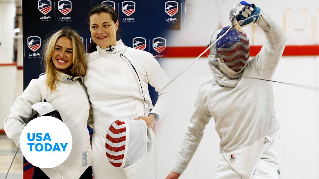 I tried Olympic fencing left-handed, and it did not go well | USA TODAY SPORTS