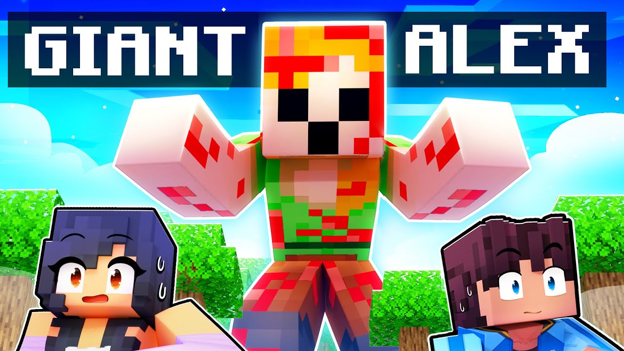 Escape From GIANT ALEX In Minecraft!