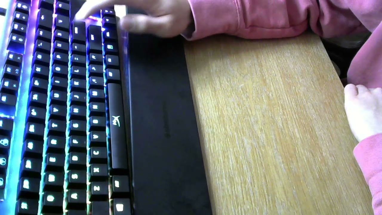 Okay, but is your spacebar this rattly?