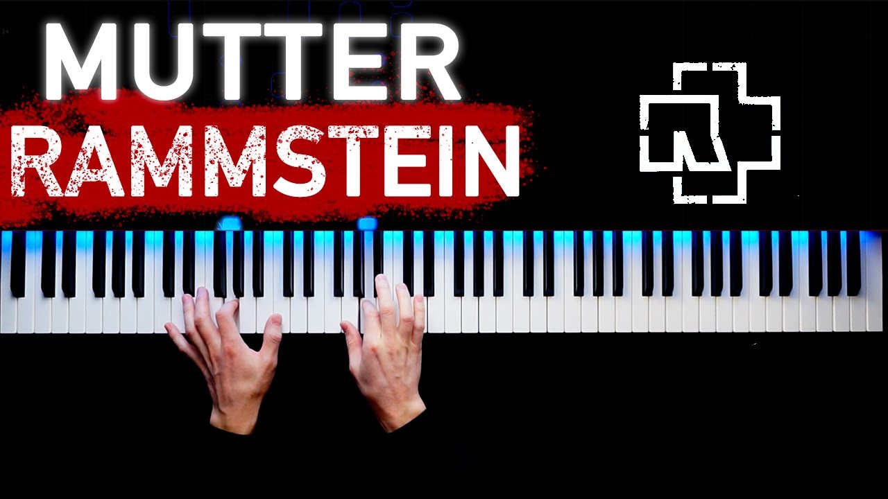 Rammstein - Mutter | На пианино