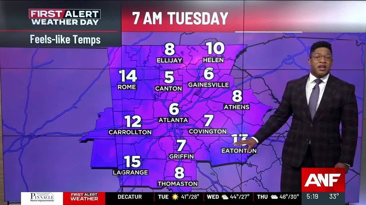 First Alert Weather: It will be bitterly cold all week