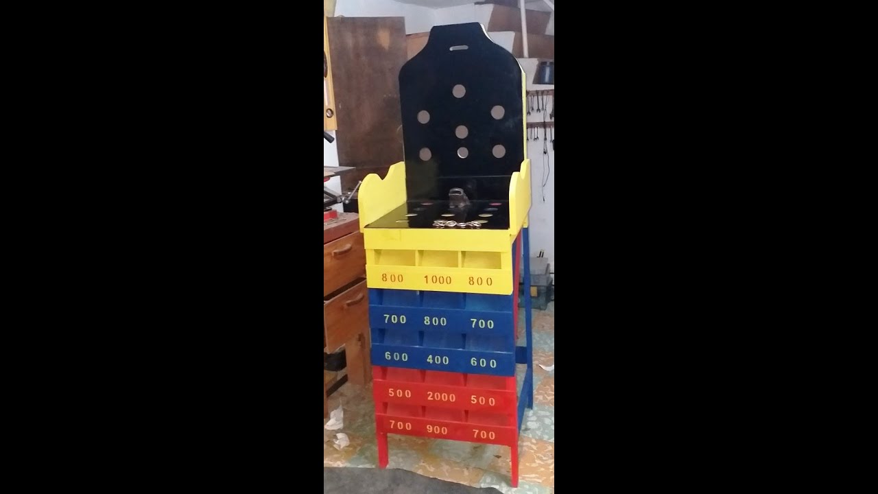 Como hacer un juego de sapo, fotos y medidas en https://ideasparatodosalvear.blogspot.com/