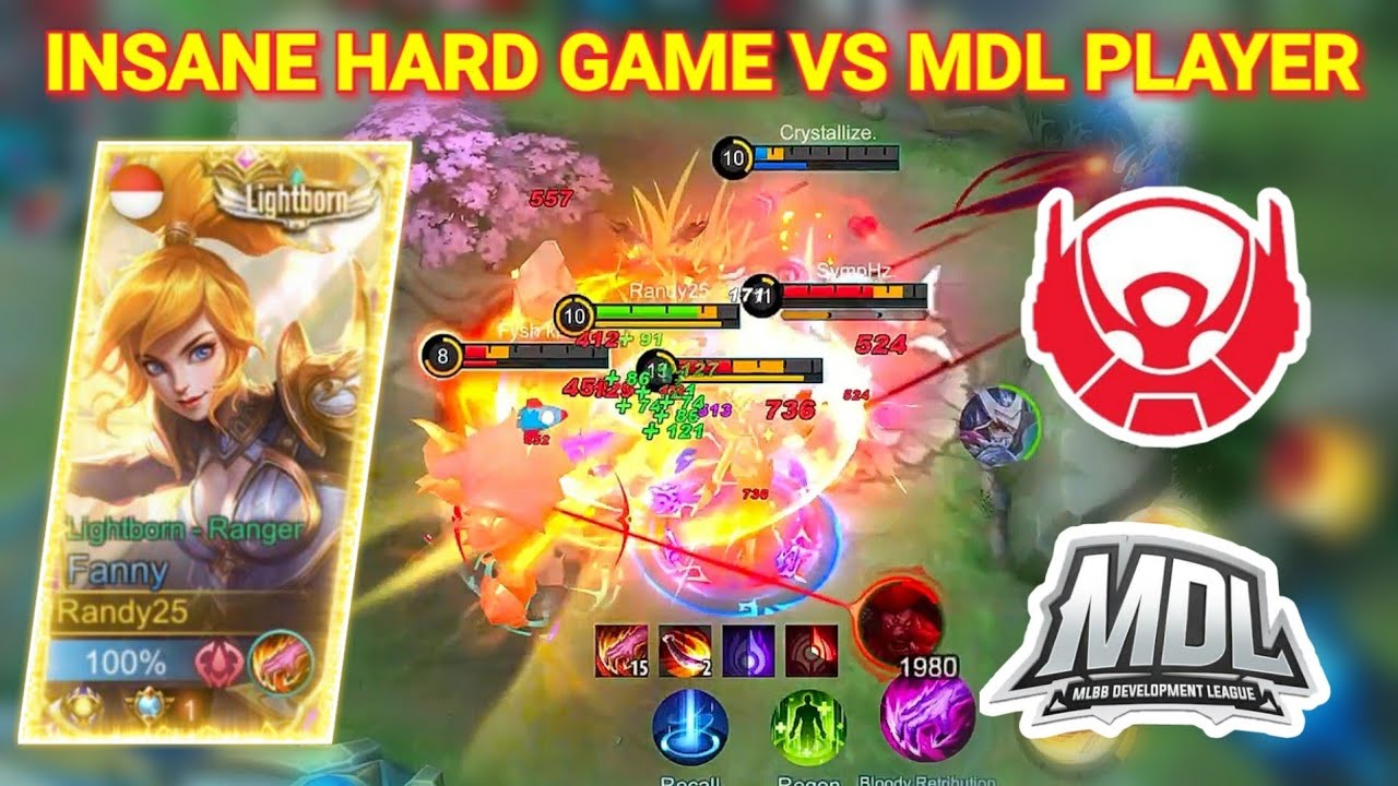 PRO PLAYER BTR VS RANDY25 FANNY!! WHO WIN?! | Mobile Legends