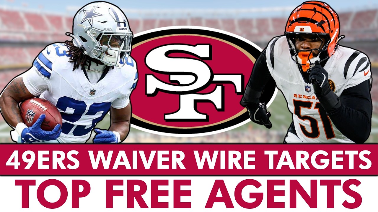 San Francisco 49ers Waiver Wire Targets & Top NFL Free Agents After NFL Roster Cuts | 49ers News