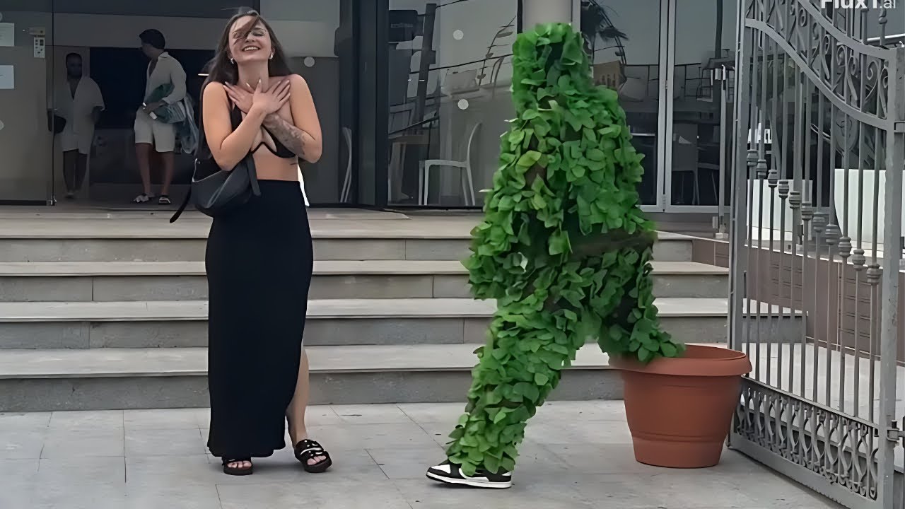 🔥 Ultimate Bushman Prank Reactions 🔥P293 #bushman #comedy #prank LoL-Bushman Prank