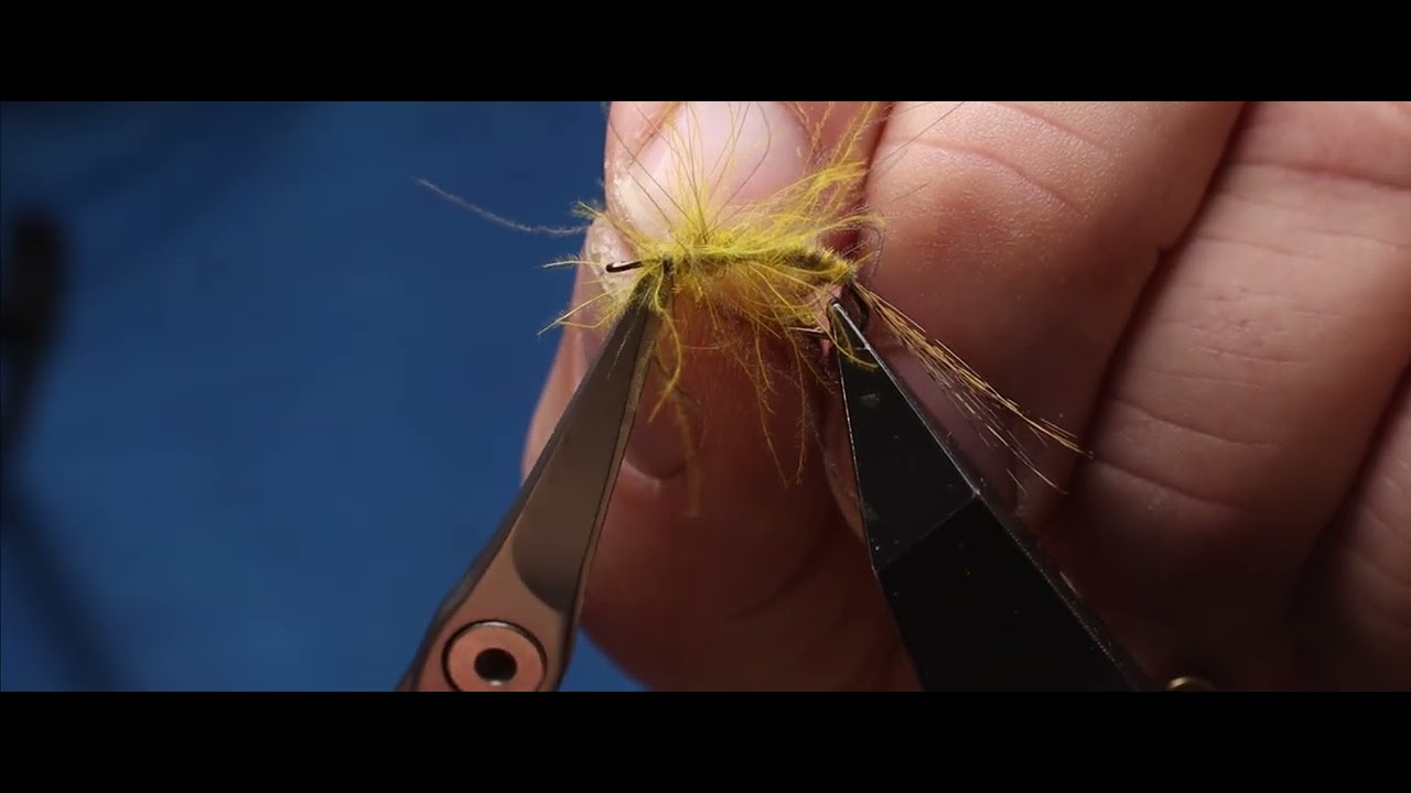 Flueboksen 2026 CDC Mayfly spinner variant