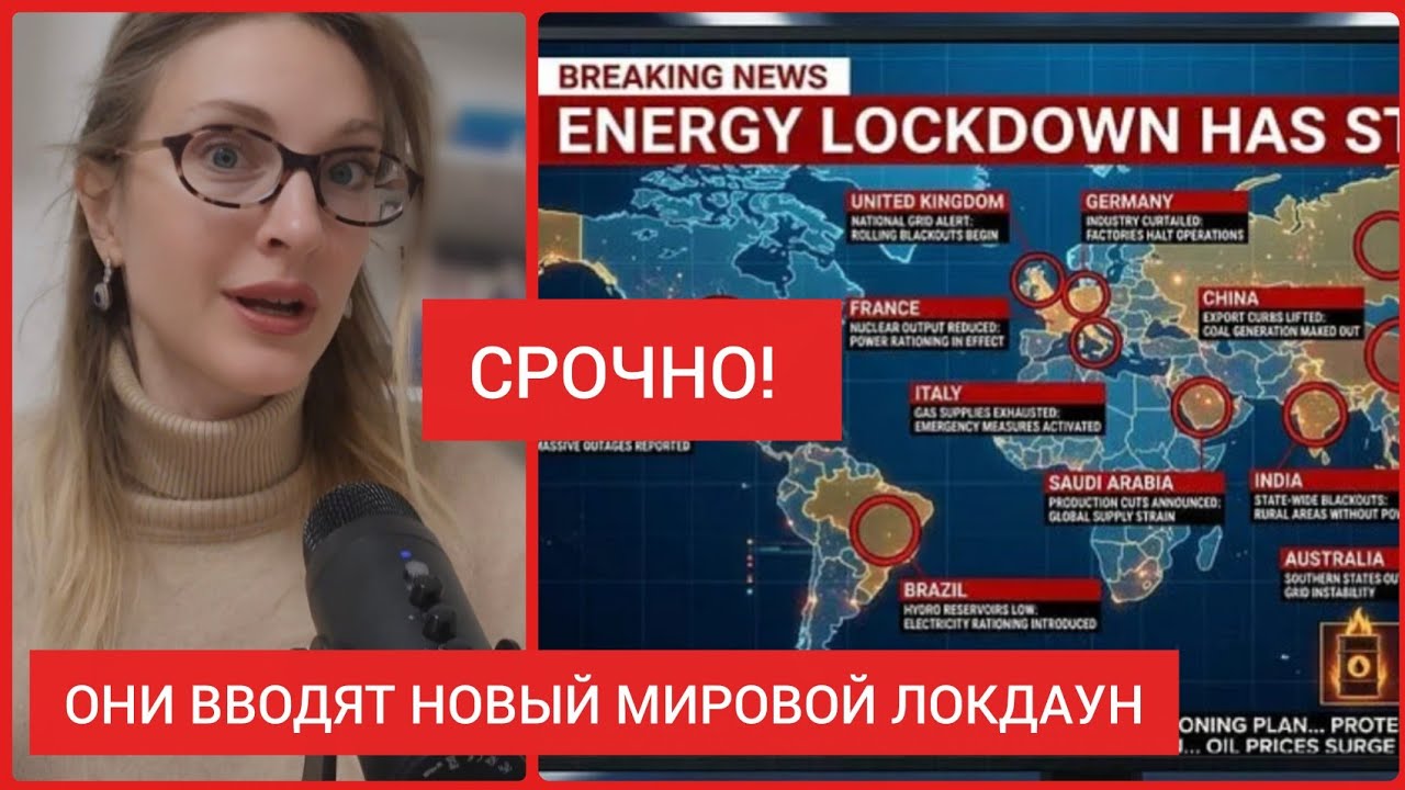 ‼️50 СТРАН МОГУТ ВВЕСТИ ЛОКДАУН УЖЕ НА ДНЯХ! НОВАЯ ЭНЕРГИТИЧЕСКАЯ ПЛАНДЕМИЯ