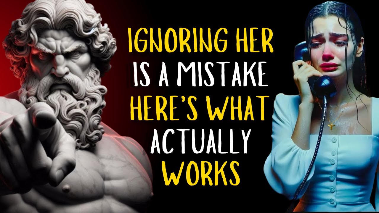 Why Ignoring Her BACKFIRES (Do THIS Instead) | Stoic Dating Advice