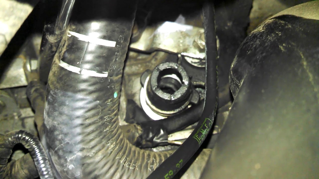 Drain and fill automatic transmission fluid 2013 Ford Escape