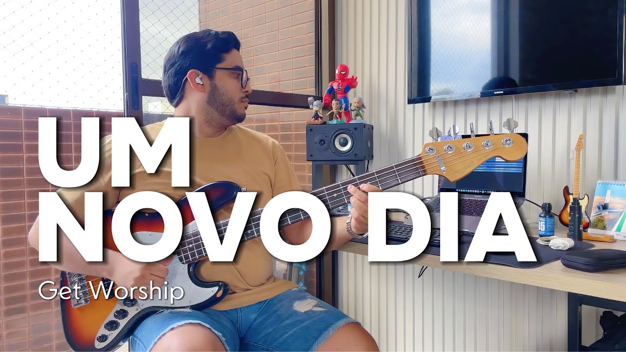 UM NOVO DIA - GET WORSHIP | BASS COVER @GetWorship