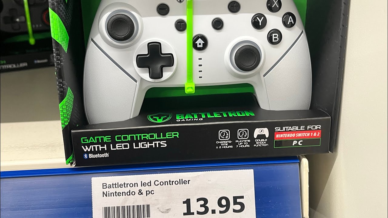 Контроллер BATTLETRON NINTENDO SWITCH 2 ( Action € 13,95 ) LED