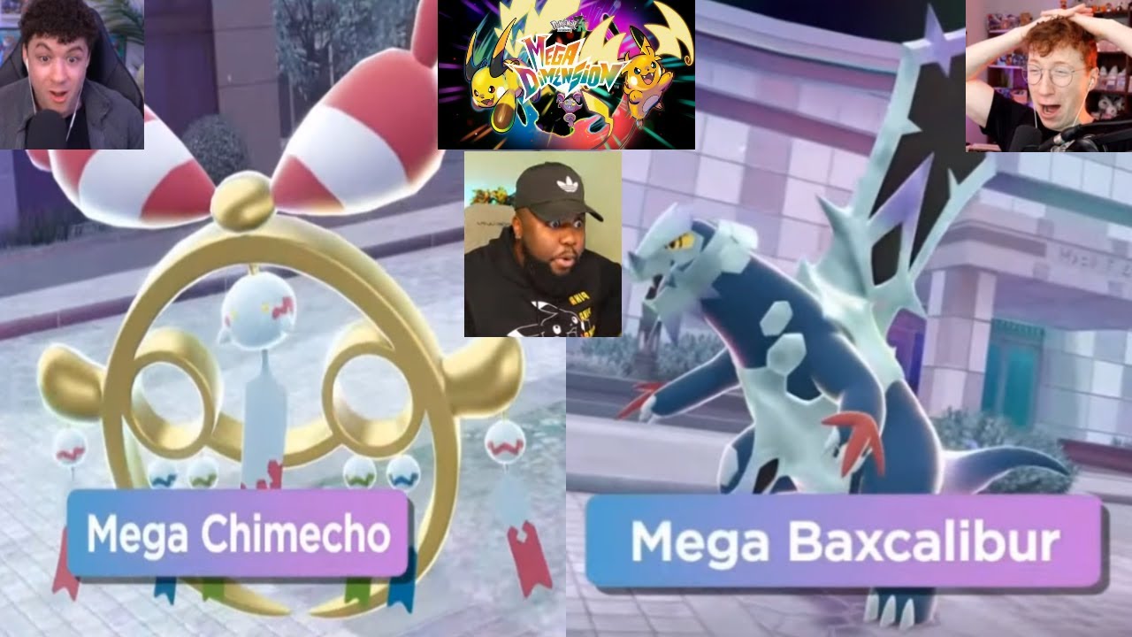 Реакция покетуберов на Мега Бакскалибур и Мега Чаймеко в дополнении Pokemon Mega Dimenson!
