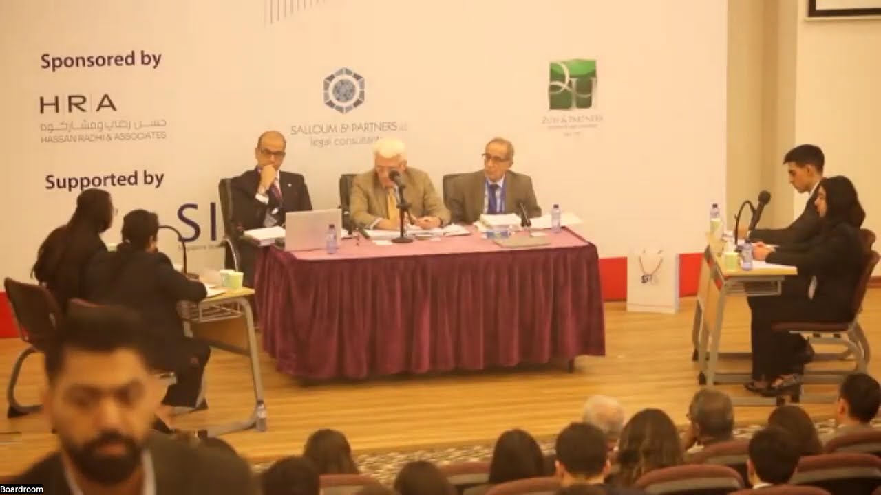16th Pre-Moot Final Round