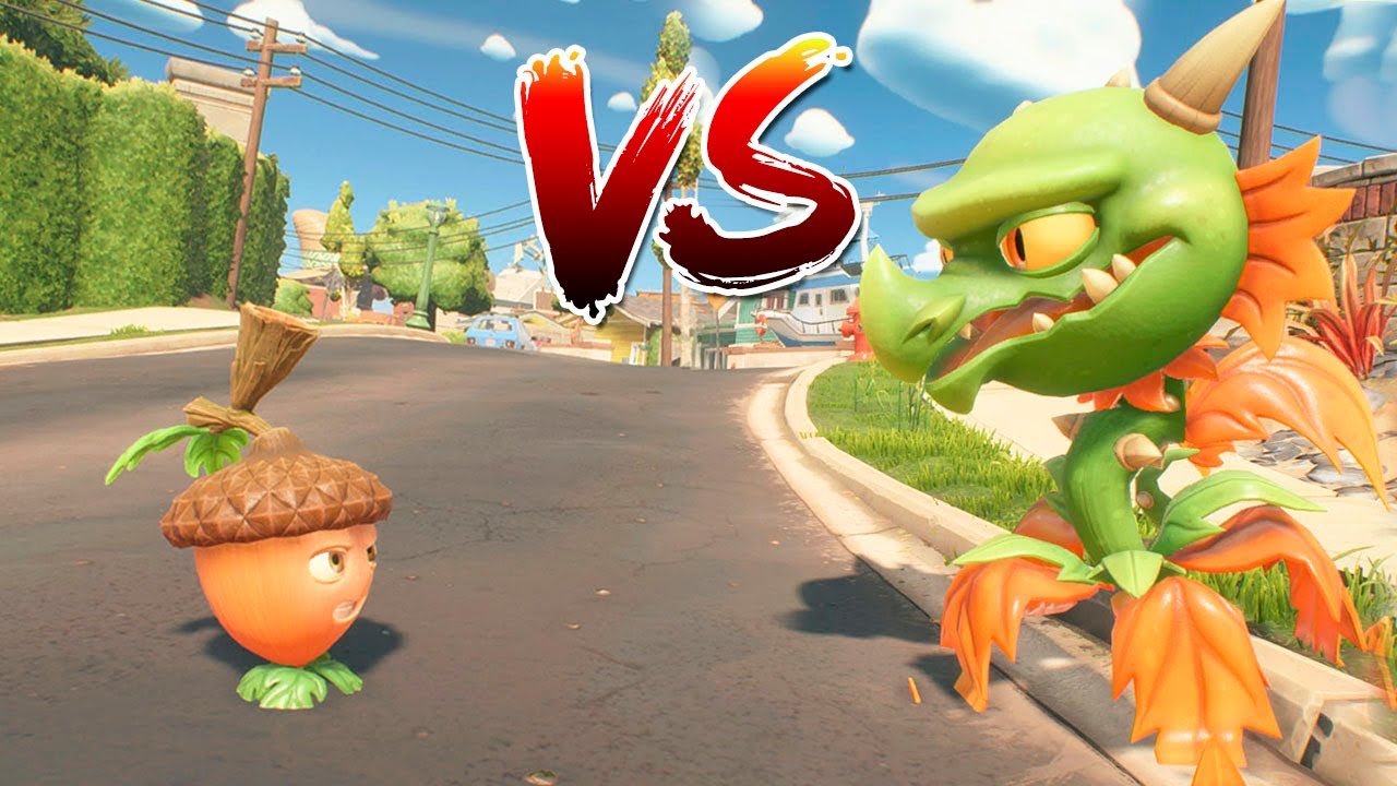 BELLOTA VS BOCA DE DRAGON | Plants Vs Zombies: Battle For Neighborville