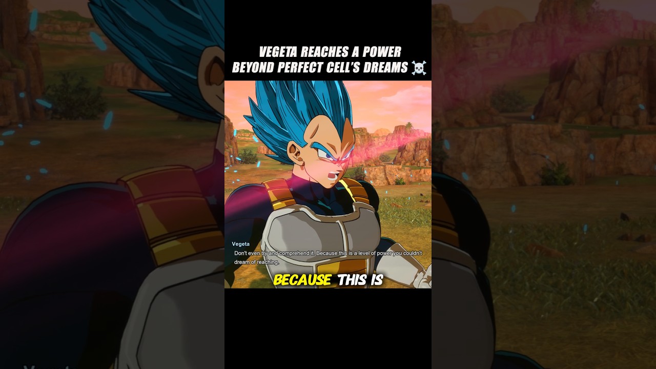 Vegeta Reaches A Power Beyond Perfect Cell's Dreams 🥶 
