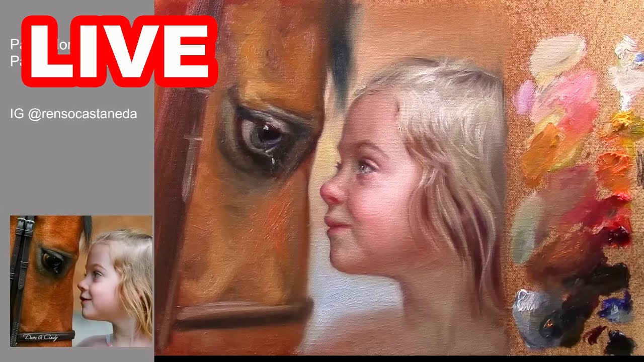 Watch This Horse Painting Come To Life!