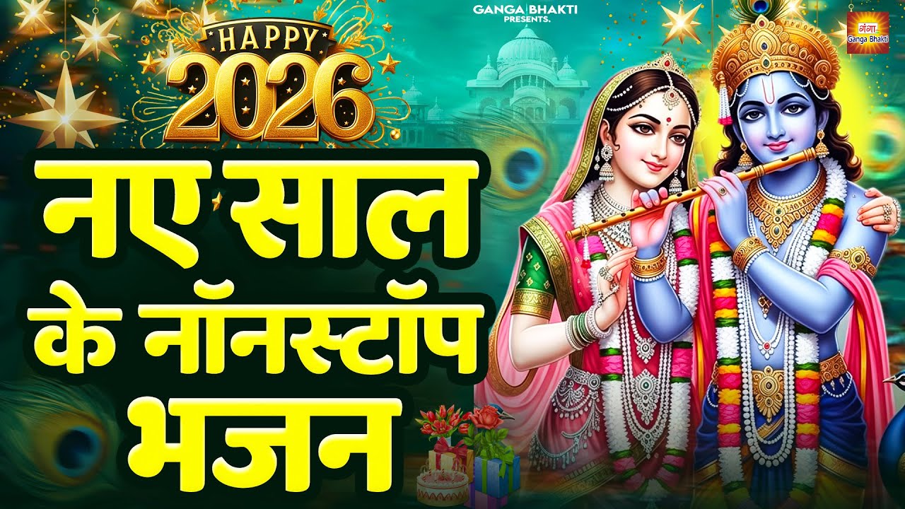 2026 नए साल के नॉनस्टॉप भजन | Nonstop Krishna Bhajan 2026 | Happy New Year 2026 | नए साल की बधाई