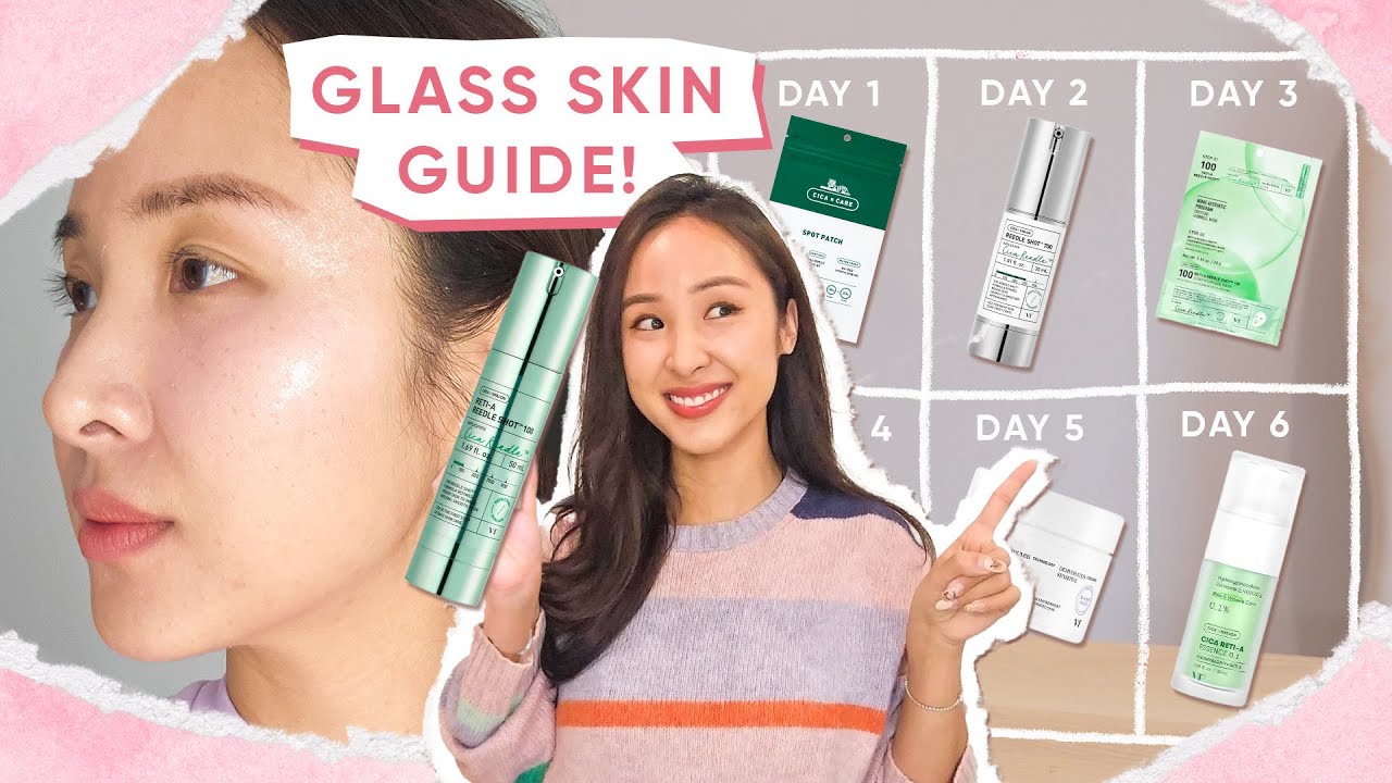 My 7-Day *Glass Skin* Reset Guide | for acne, pores & skin texture ✅