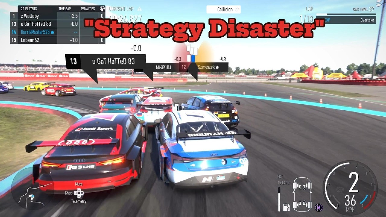 Pitstop mistakes cost me.
