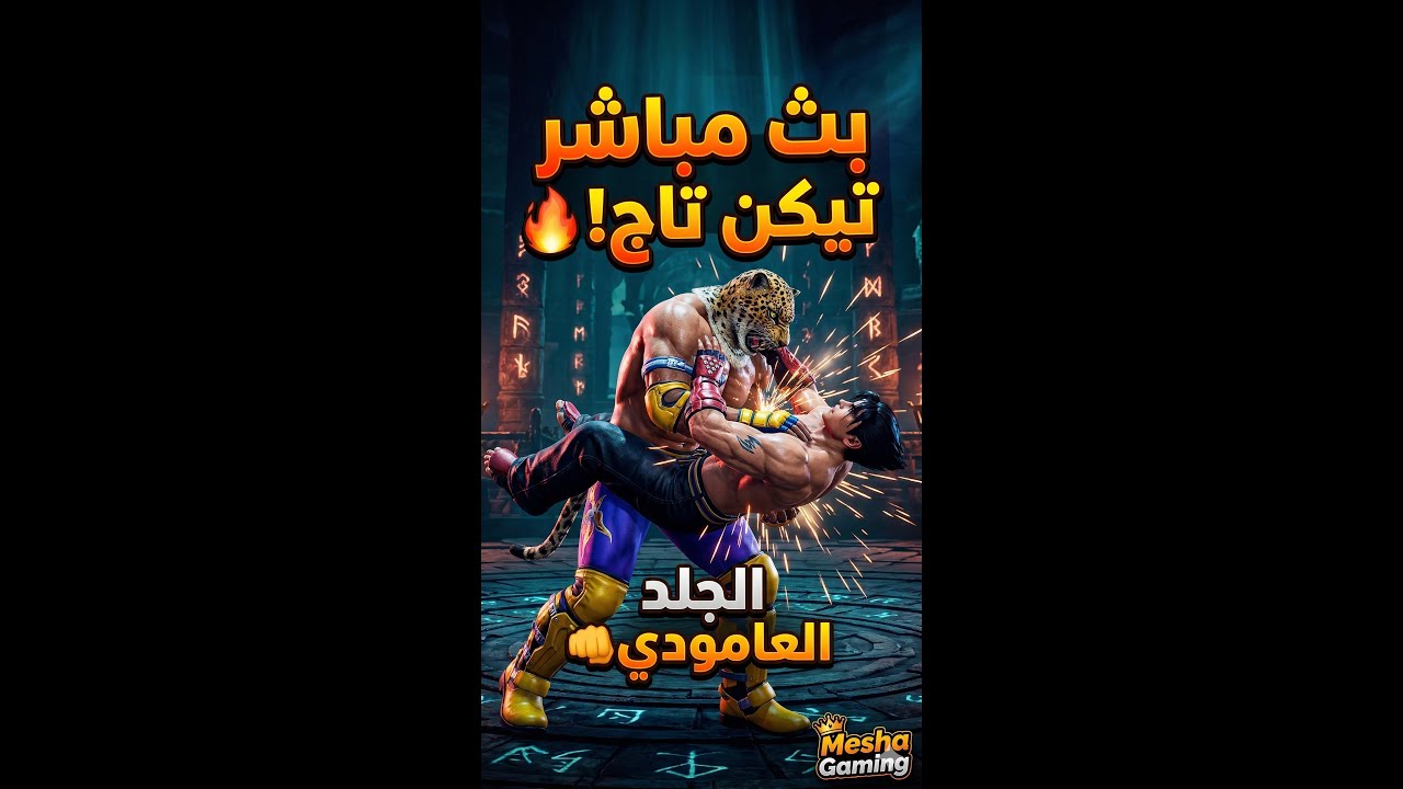 بث تيكن تاج 🔥 تختيم على أصعب مستوى (ممنوع الخسارة!) 💀