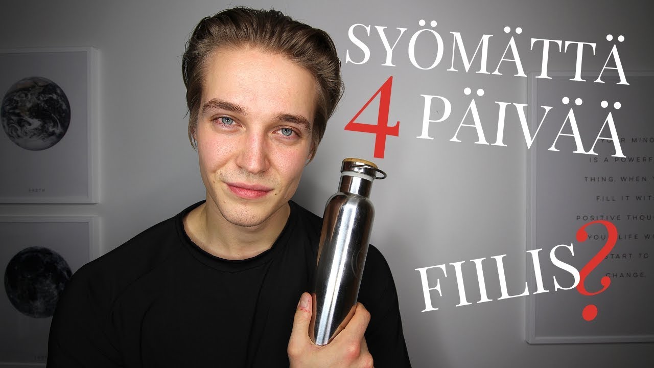 Olin 4 vuorokautta ilman ruokaa (EN SYÖNYT MITÄÄN)