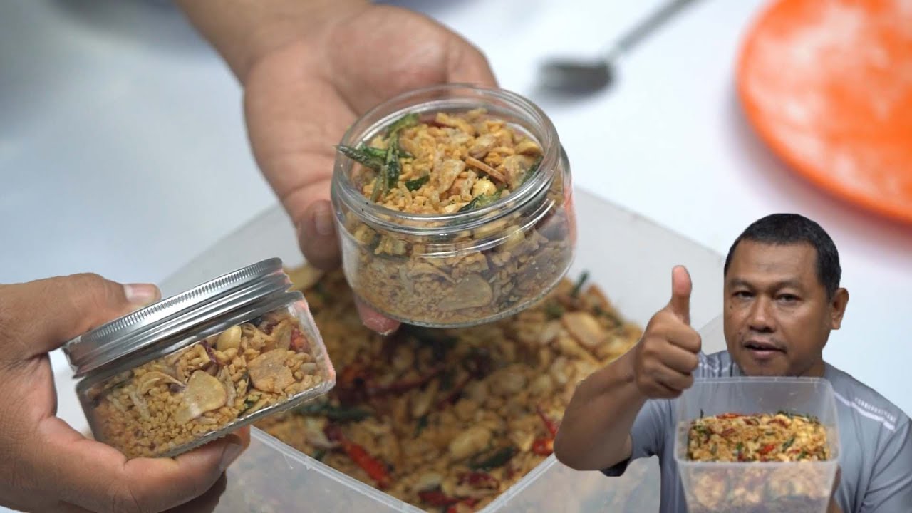 Simpan dalam toples awet keriuk tahan lama, mo makan tinggal keluarin
