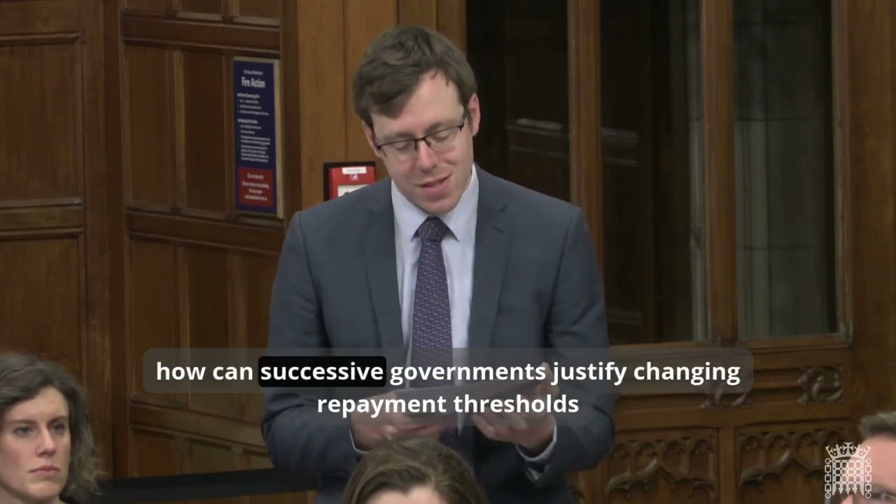 James Naish - Student Loan Repayment Plans