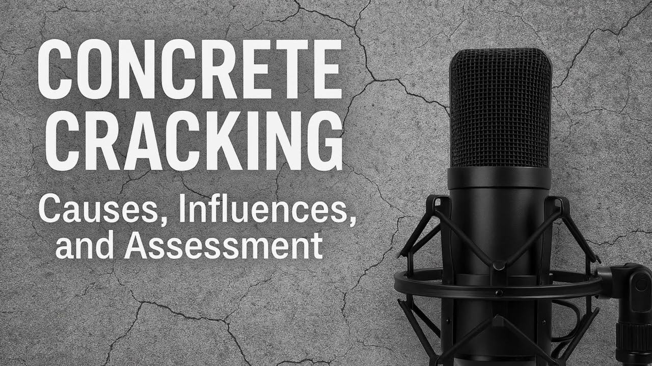 Engineering podcast : Concrete Cracking: Causes, Influences, and Assessment