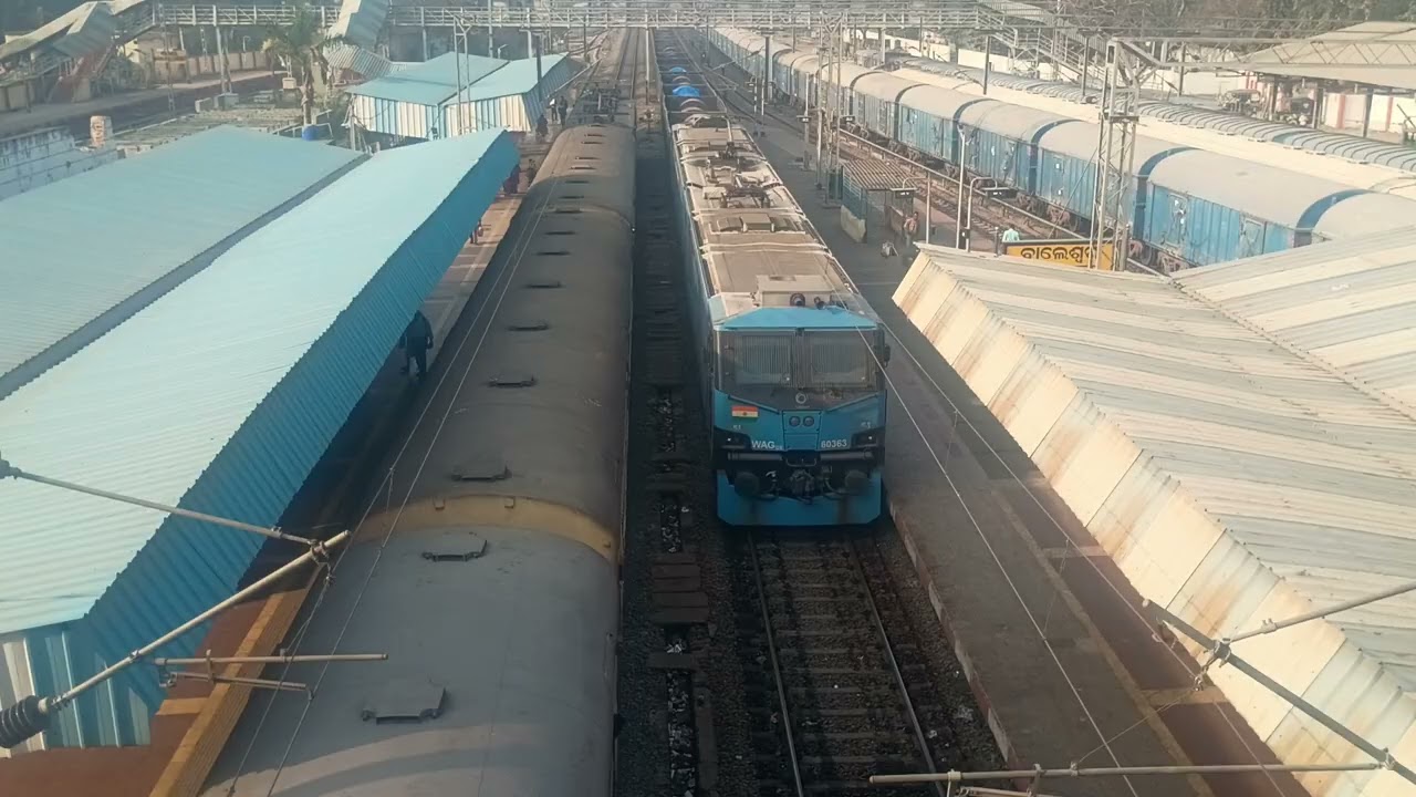 Platform me malgadi aur express train horn || Malgadi and pesenjar train horn videos || 