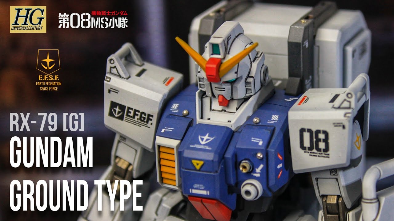 HGUC RX-79[G] GUNDAM GROUND TYPE ( Final Work Review )