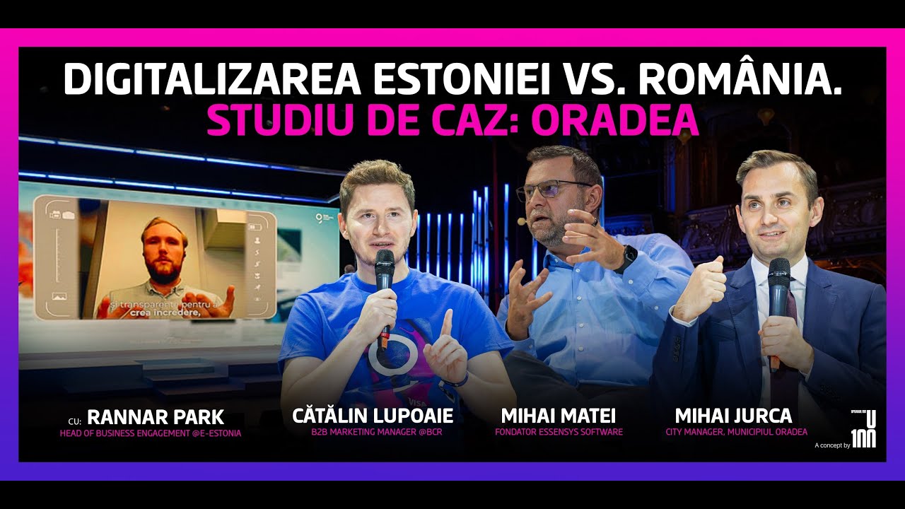 DIGITALINATION | De ce se poate în Estonia, nu și în România? Care e secretul digitalizării Oradiei?